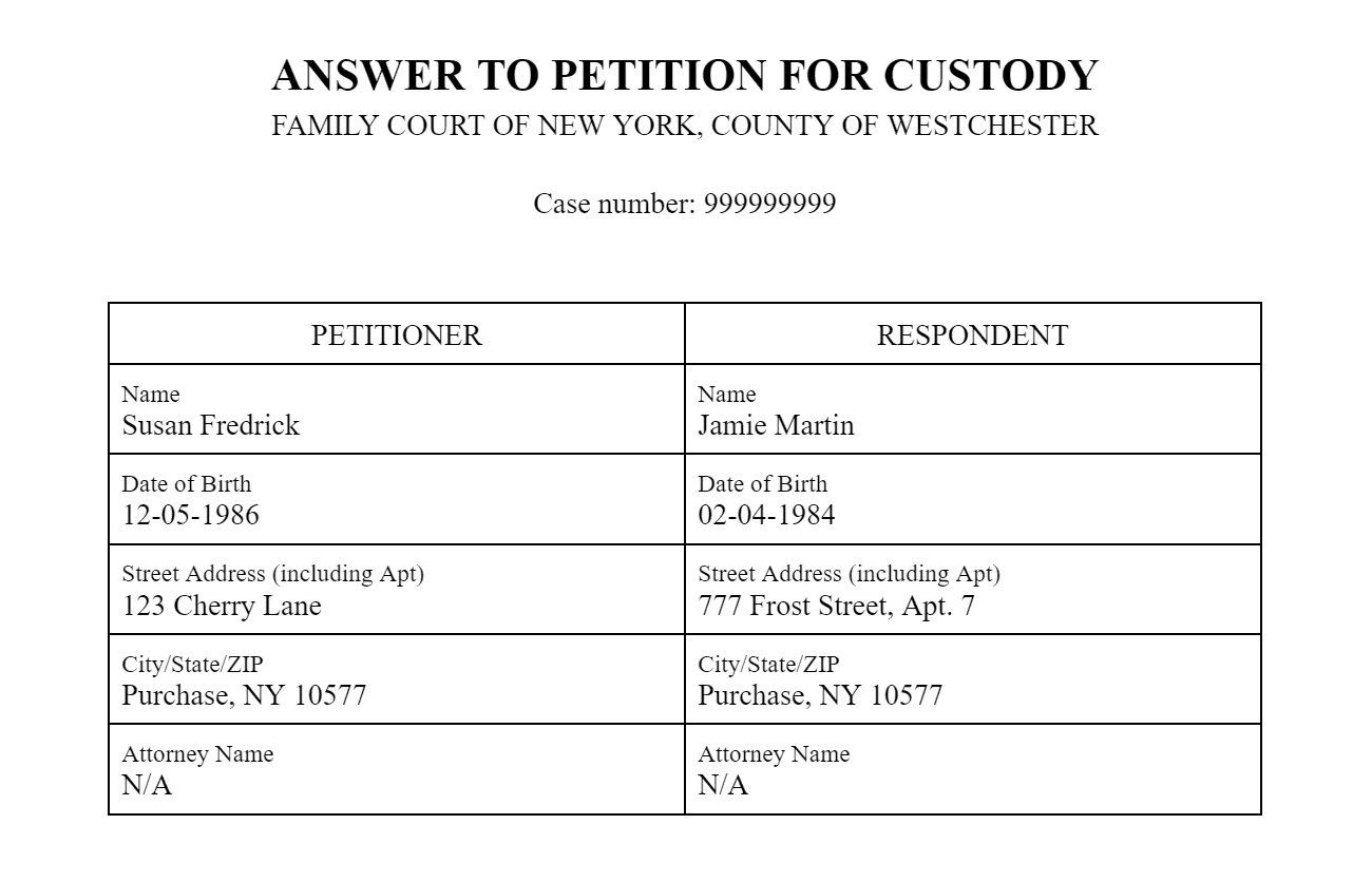 how-to-respond-to-a-petition-summons-for-child-custody